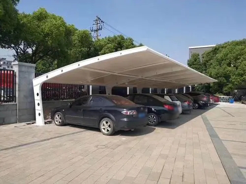 黄陵县膜结构汽车停车棚